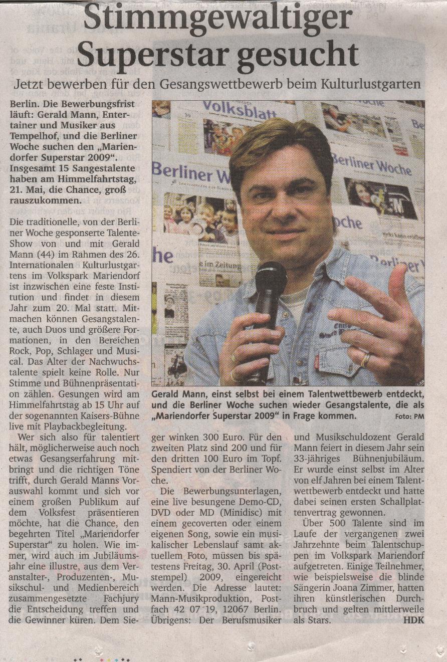 Zeitungsausschnitt zum Verkleinern anklicken